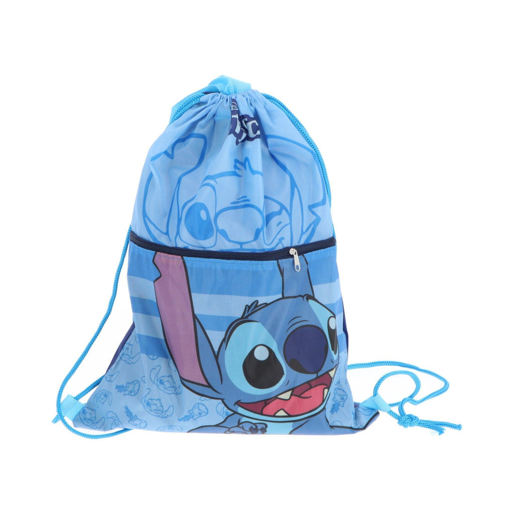 Disney Lilo és Stitch, A csillagkutya Alien Deluxe sporttáska, tornazsák 45 cm – 3. kép
