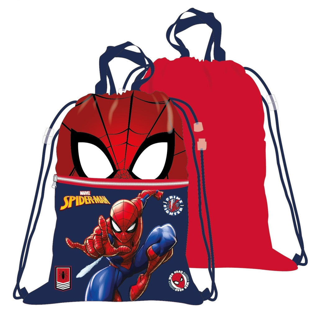 Pókember Crime Fighter Deluxe sporttáska, tornazsák 45 cm – 1. kép