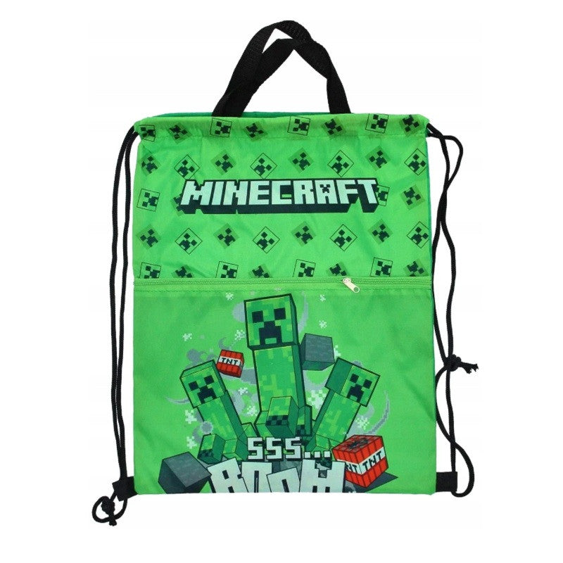 Minecraft Boom Deluxe sporttáska, tornazsák 45 cm – 3. kép
