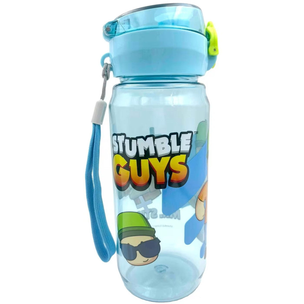 Stumble Guys All Day műanyag kulacs akasztóval 600 ml – 4. kép