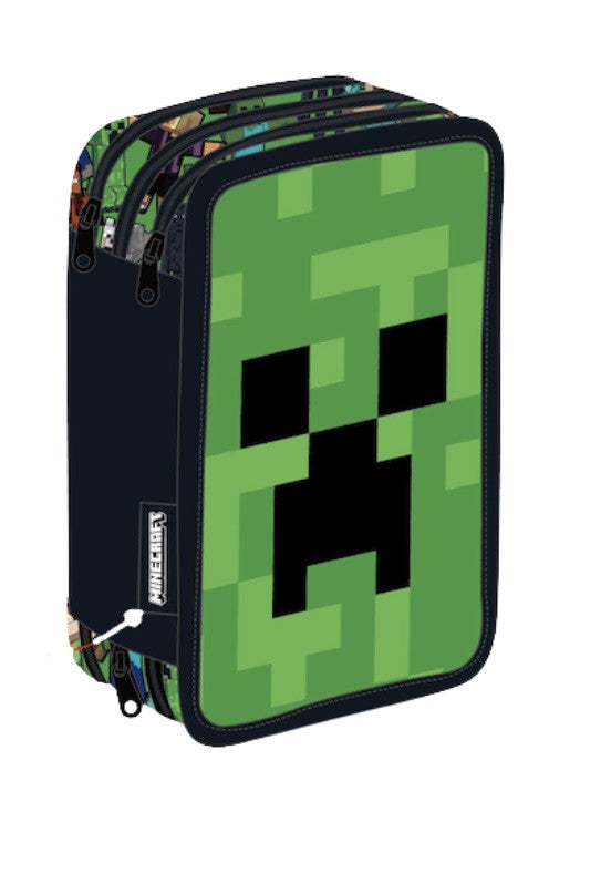 Minecraft Face tolltartó töltött 3 emeletes – 1. kép