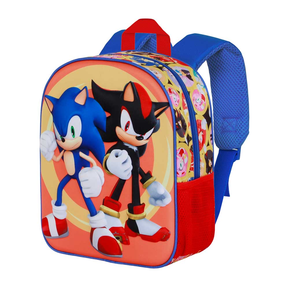 Sonic The Hedgehog Shadow-Elite 3D Backpack